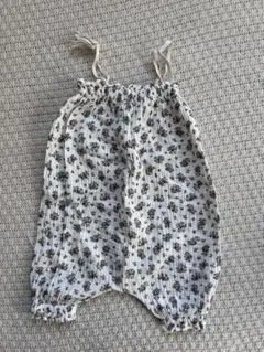 liilu 12m 花柄ストラップ付きパンツ