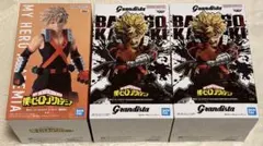 僕のヒーローアカデミア ヒロアカ フィギュア 爆豪勝己 3体　セット売り 新品