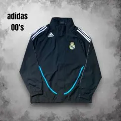 00s adidas レアルマドリード ナイロンジャケット ユーロサッカー
