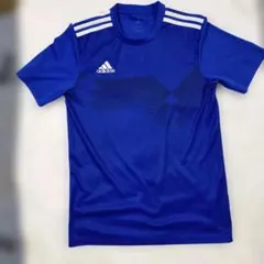 adidas アディダス シャツ ブルー Sのサムネイル