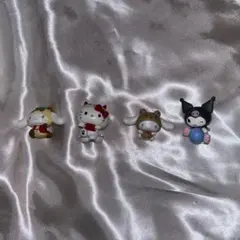 【美品】ハローキティ・マイメロディ・フィギュアセット シナモン