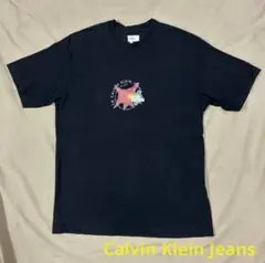 Calvin Klein Jeans イタリア製　デザインTシャツ　M