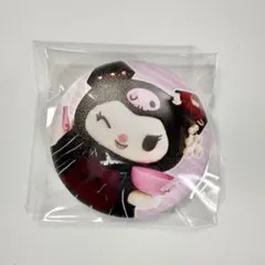サンリオ My Melody & Kuromi ぷにぷに缶バッジ クロミ