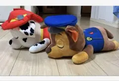 パウパトロール　チェイス、マーシャル　ぬいぐるみ