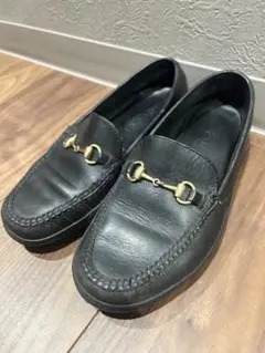 ★グッチ★ドライビングシューズ　ローファ　ホースビット　ブラック
