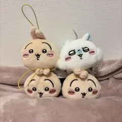 ちいかわ　ねそべりぬいぐるみ　うさぎ　モモンガ