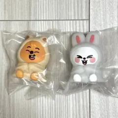 スキズ SKZOOライトマスコット ガチャ リービット ハンクオッカ　味噌