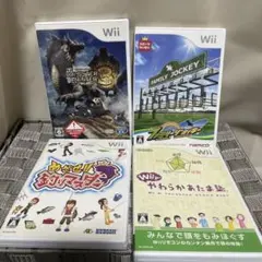 wii ソフトまとめ4点 モンハン
