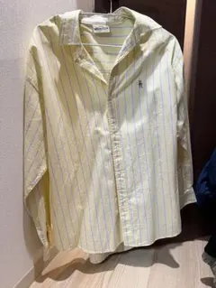 Attitude Makes Style! 長袖シャツ イエロー ストライプ