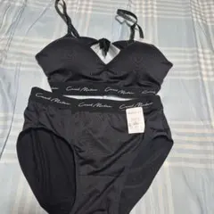 CECIL McBEE ブラジャーショーツセット ブラック