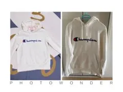 極美品　チャンピオン トップス　パーカー 裏起毛 カップルお揃い　S、M