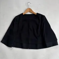 【極美品】DAMA collection ノーカラーボレロ ジャケット 11のサムネイル