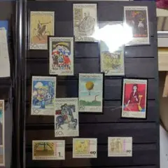 チェコスロバキア 切手 アートデザインセット
