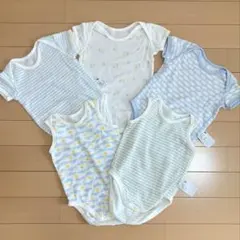 UNIQLO ベビー メッシュ　ボディスーツ 肌着 5点セット 70