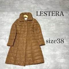 LESTERA レステラ　ロングダウンコート　Aライン　キャメルベージュ おすすめ 2026年最新】lestera レステラ ロングダウンコート Aライン