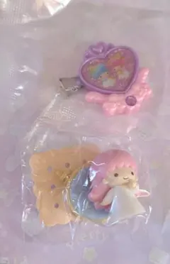 リトルツインスターズ ヘアクリップ マスコット セット