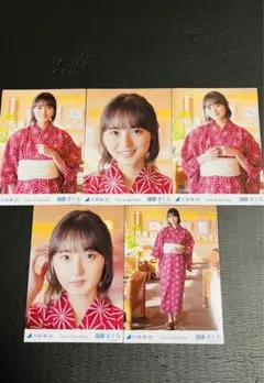 アイドルグループ乃木坂46 遠藤さくら　個別生写真5枚コンプ