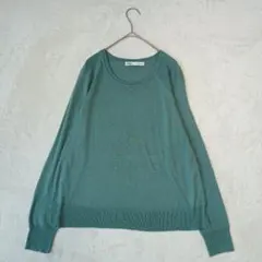 ザラ|クルーネックカットソー【M】ゆったり　ルーズフィット　スリット　薄手