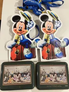 【ディズニー】ホテルミラコスタ缶 &バケパパスケース