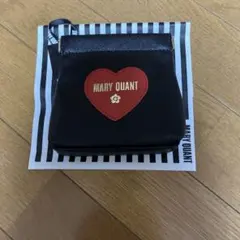 MARY QUANT ハート型パッチ ポーチ