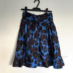MARC BY MARC JACOBS スカート4 花柄　ブルー