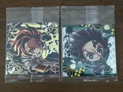 鬼滅の刃ウエハース第一弾極レア竈門炭治郎& SR 3-25 水の呼吸2枚セット