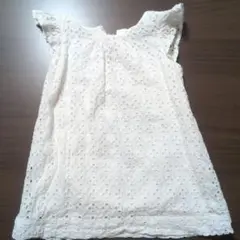 BabyGAP　ホワイト レース ワンピース 90cm