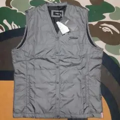 新品未使用 Titleist タイトリスト 蓄熱ナイロン キルティングベスト