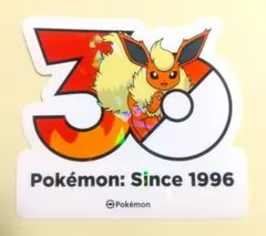 ブースター 韓国 ポケモン 30周年記念 ランダムステッカー