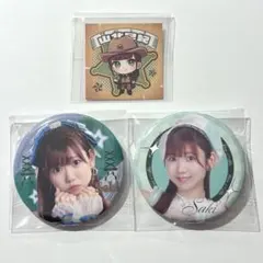 山北早紀 りすつあー11 缶バッジ お宝シール - メルカリ