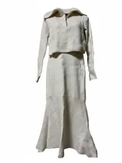 ベスト取り外し　ニットワンピース