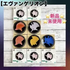 【新品/未使用】エヴァンゲリオン ガラスプレート 5枚 セット 一番くじ