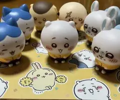 ちいかわ　ココス　第４弾　ソフビ　5種　7個セット　ハチワレ　モモンガ