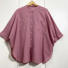 美品 ジャーナルスタンダード レリューム コットンドルマンスリーブシャツ