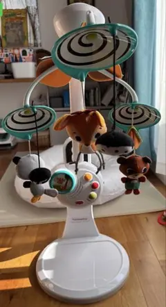 タイニーラブメリー専用スタンド付き新生児用のモノクロ人形付きのサムネイル