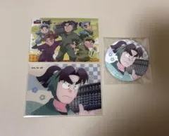 忍たま乱太郎 潮江文次郎 クリアカード 缶バッジ まとめ売り