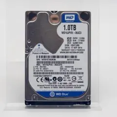 WD 1TB HDD 2.5インチ 8764h 正常判定