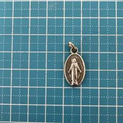 聖母マリアと十字架のペンダントトップ