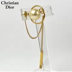 ⭐️極美品】 Dior ゴールドメッキ パール ピアス CD petit 片耳