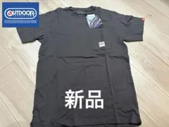 新品☆OUTDOOR コットン Tシャツ Lサイズダークグレー