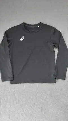 ASICS ブラック 長袖 ウォームアップウェア バレーボール　バスケ　野球