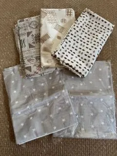 プリント綿生地 5枚セット