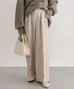 新品タグ付き ☆ RIVE DROITE ☆ソモウタックワイドパンツ