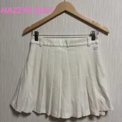 【極美品】HAZZYS GOLF ヘジス プリーツ膝丈スカート 韓国ゴルフウェア 極美品】HAZZYS GOLF ヘジス プリーツ膝丈スカート 韓国ゴルフ