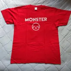 MONSTER 赤 Tシャツ