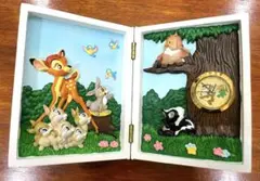 ディズニー　バンビフィギュア時計