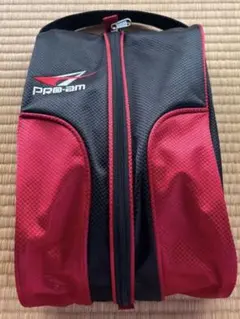 ABS PRO-AM ボウリング シューズケース ブラック×レッド