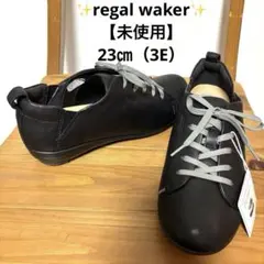 【未使用】リーガルウォーカー レザーシューズ レースアップ スニーカー 23㎝のサムネイル