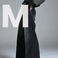 ADRER エクストラクオリティワイドフレアパンツブラック M【新品未使用】