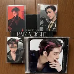 ATEEZ PARADIGM ミンギ 個別盤CD 個別盤トレカ2種+タワレコ特典
